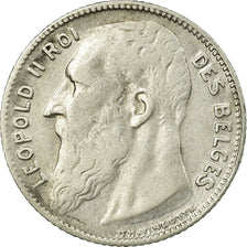 Monnaie, Belgique, Franc, 1909, TB+, Argent, KM:56.1
