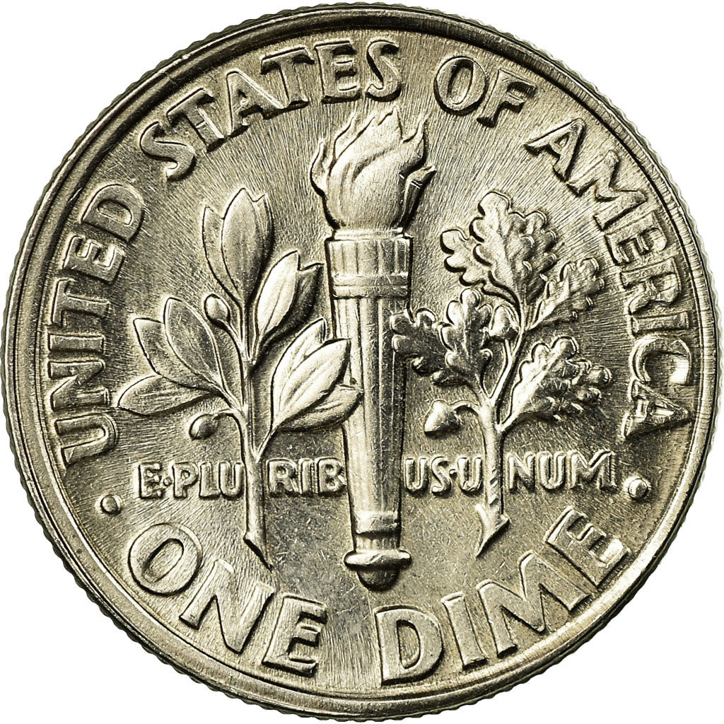 Coin, United States, Roosevelt Dime, Dime, 1998, U.S. Mint, Philadelphia