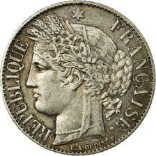 Coin, France, Cérès, Franc, 1888, Paris, EF(40-45), Silver, KM:822.1