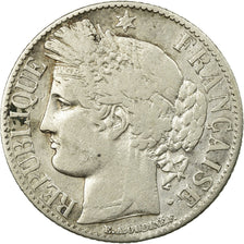 Münze, Frankreich, Cérès, Franc, 1888, Paris, S, Silber, KM:822.1
