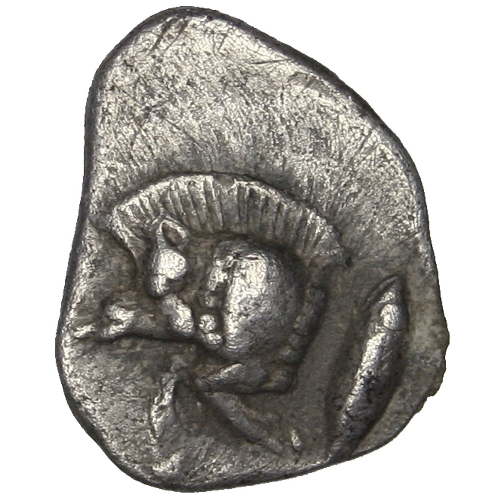 Mysia, Cyzicus, Hemiobol, Kyzikos, AU(50-53), Silver, 0.42