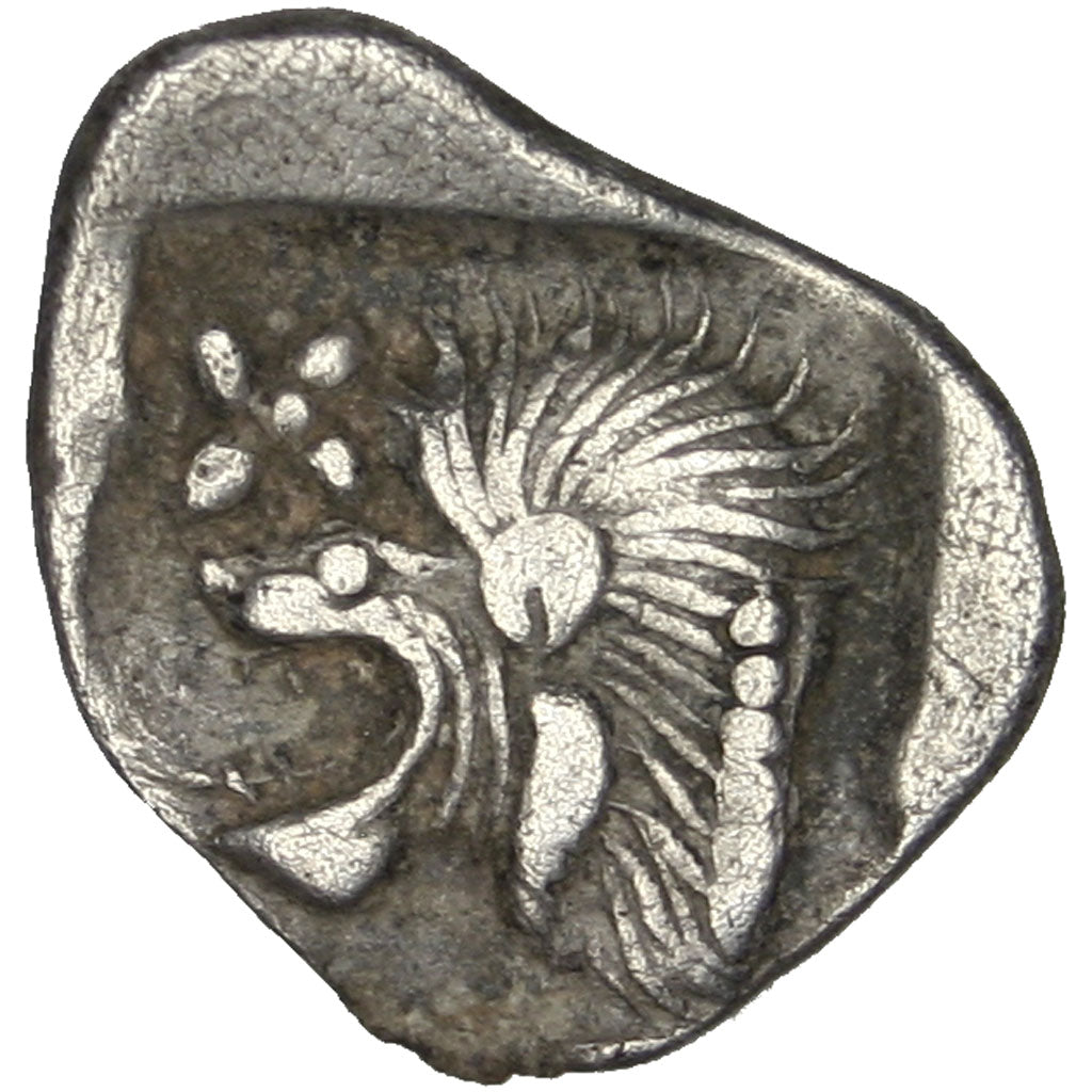 Mysia, Cyzicus, Hemiobol, Kyzikos, AU(50-53), Silver, 0.42