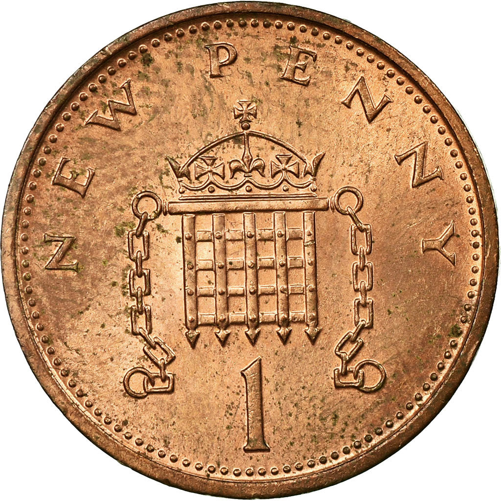 Monnaie, Grande-Bretagne, Elizabeth II, New Penny, 1973, SUP, Bronze, KM:915