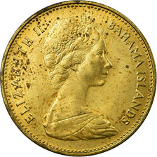Coin, Bahamas, Elizabeth II, Cent, 1969, AU(55-58), Nickel-brass, KM:2