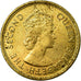 Monnaie, Hong Kong, Elizabeth II, 10 Cents, 1975, SUP, Nickel-brass, KM:28.3