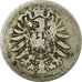 Monnaie, GERMANY - EMPIRE, Wilhelm I, Mark, 1874, Frankfurt, TB, Argent, KM:7