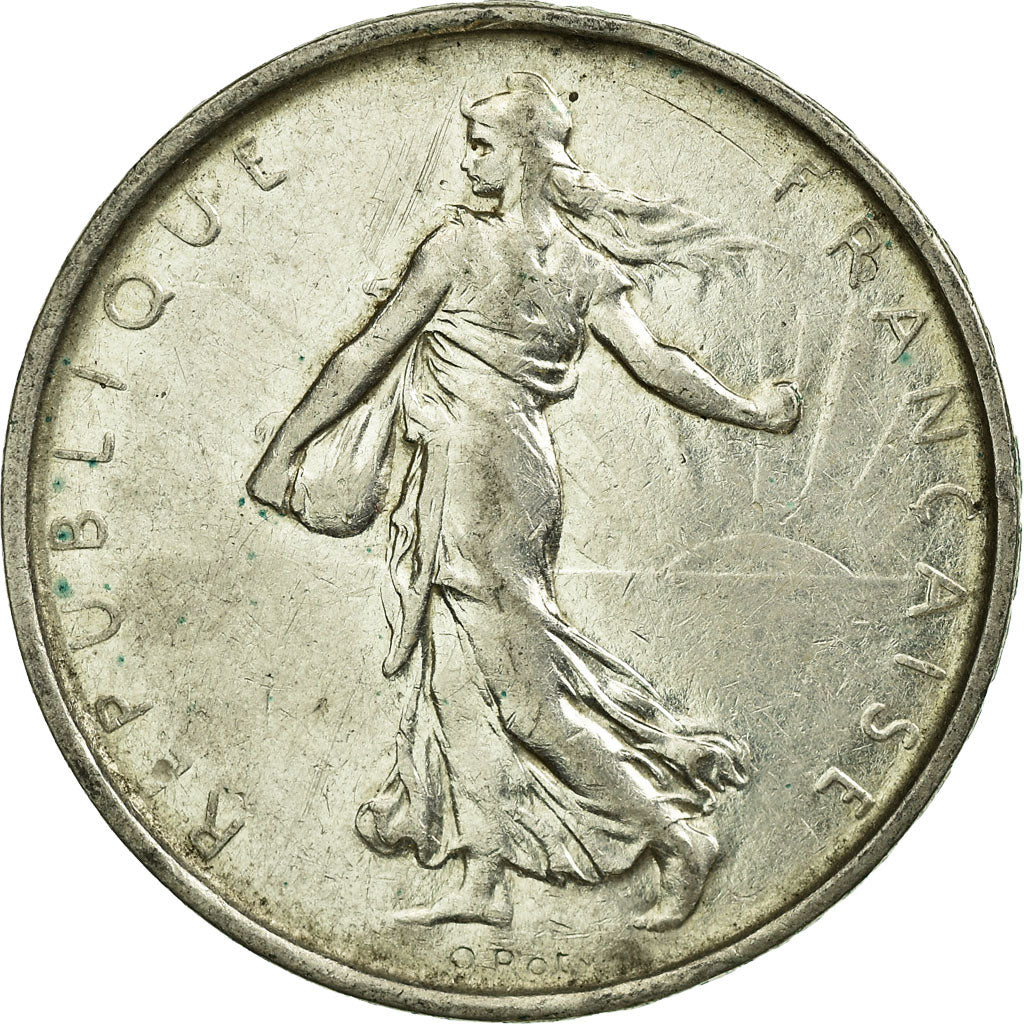 Coin, France, Semeuse, 5 Francs, 1968, EF(40-45), Silver, KM:926, Gadoury:770
