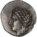 Coin, Ionia, Miletos, Apollo, Hemidrachm, Miletos, AU(50-53), Silver