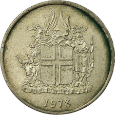 Coin, Iceland, 5 Kronur, 1978, EF(40-45), Copper-nickel, KM:18