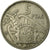 Munten, Spanje, Caudillo and regent, 5 Pesetas, 1963, ZF, Copper-nickel, KM:786