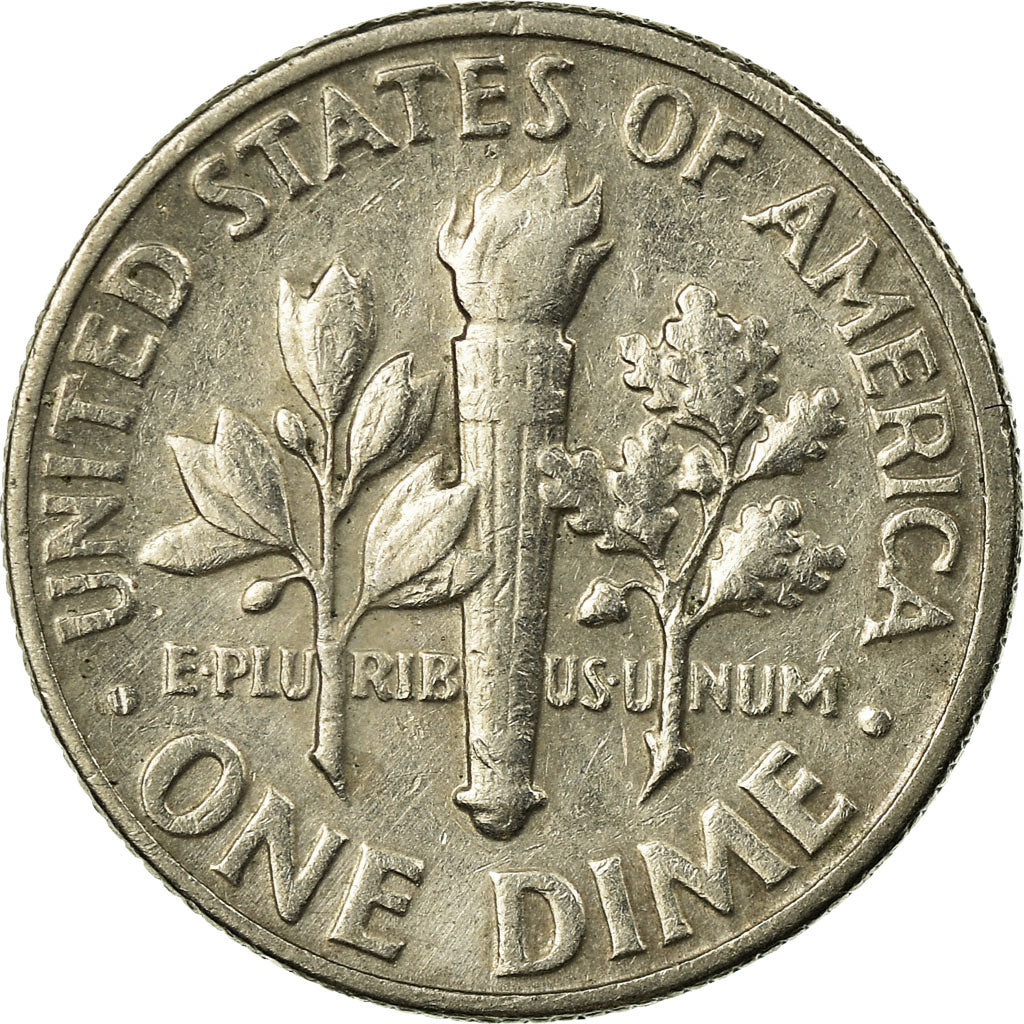 Coin, United States, Roosevelt Dime, Dime, 1968, U.S. Mint, Philadelphia