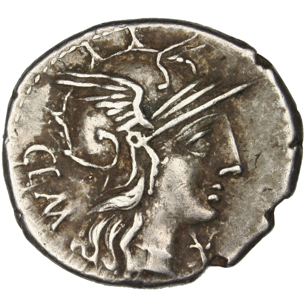 Aburia, Denarius, Roma, AU(50-53), Silver, 3.99