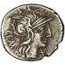 Aburia, Denarius, Roma, AU(50-53), Silver, 3.99