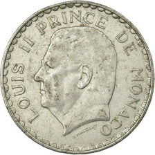 Coin, Monaco, Louis II, 5 Francs, 1945, VF(30-35), Aluminum, KM:122