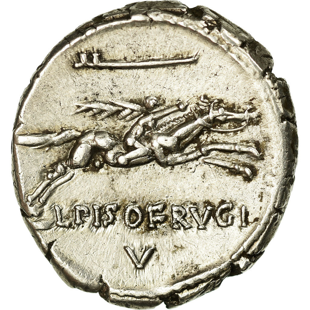Coin, Calpurnia, Denarius, Roma, AU(55-58), Silver