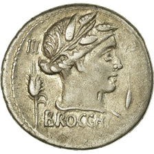 Moneta, Furia, Denarius, Roma, BB+, Argento
