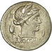 Moneta, Furia, Denarius, Roma, BB+, Argento