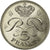 Moeda, Mónaco, Rainier III, 5 Francs, 1974, MS(60-62), Cobre-níquel, KM:150
