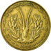 Coin, West African States, 10 Francs, 1966, EF(40-45), Aluminum-Nickel-Bronze