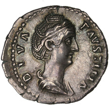 Faustina I, Denarius, Roma, AU(55-58), Silver, 2.96