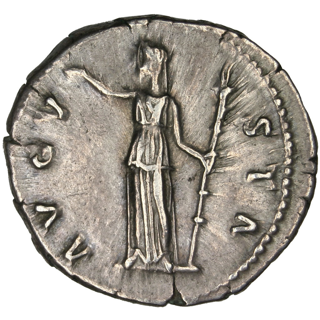 Faustina I, Denarius, Roma, AU(55-58), Silver, 2.96