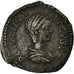 Münze, Plautilla, Denarius, Roma, SS+, Silber