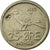 Coin, Norway, Olav V, 25 Öre, 1963, VF(20-25), Copper-nickel, KM:407