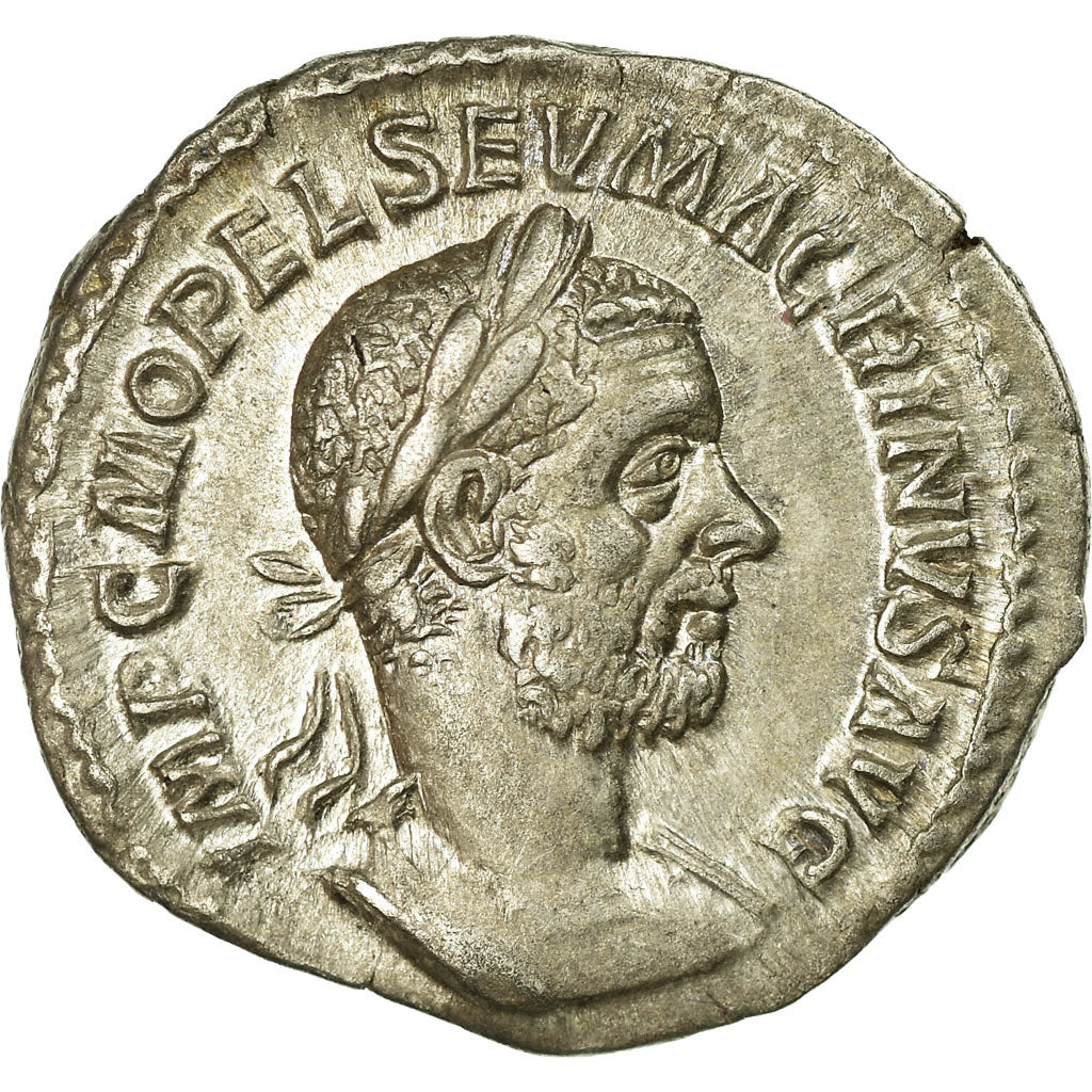 Coin, Macrinus, Denarius, Roma, AU(55-58), Silver, RIC:15
