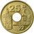 Monnaie, Espagne, Juan Carlos I, 25 Pesetas, 1992, Madrid, TTB, Aluminum-Bronze