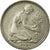 Moneda, ALEMANIA - REPÚBLICA FEDERAL, 50 Pfennig, 1981, Stuttgart, MBC, Cobre -