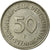 Moneta, Niemcy - RFN, 50 Pfennig, 1981, Stuttgart, EF(40-45), Miedź-Nikiel