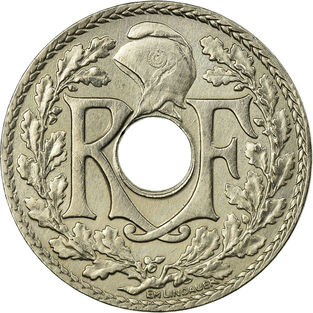 Coin, France, Lindauer, 10 Centimes, 1922, EF(40-45), Copper-nickel, KM:866a