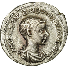 Munten, Diadumenian, Denarius, Roma, ZF+, Zilver, RIC:102