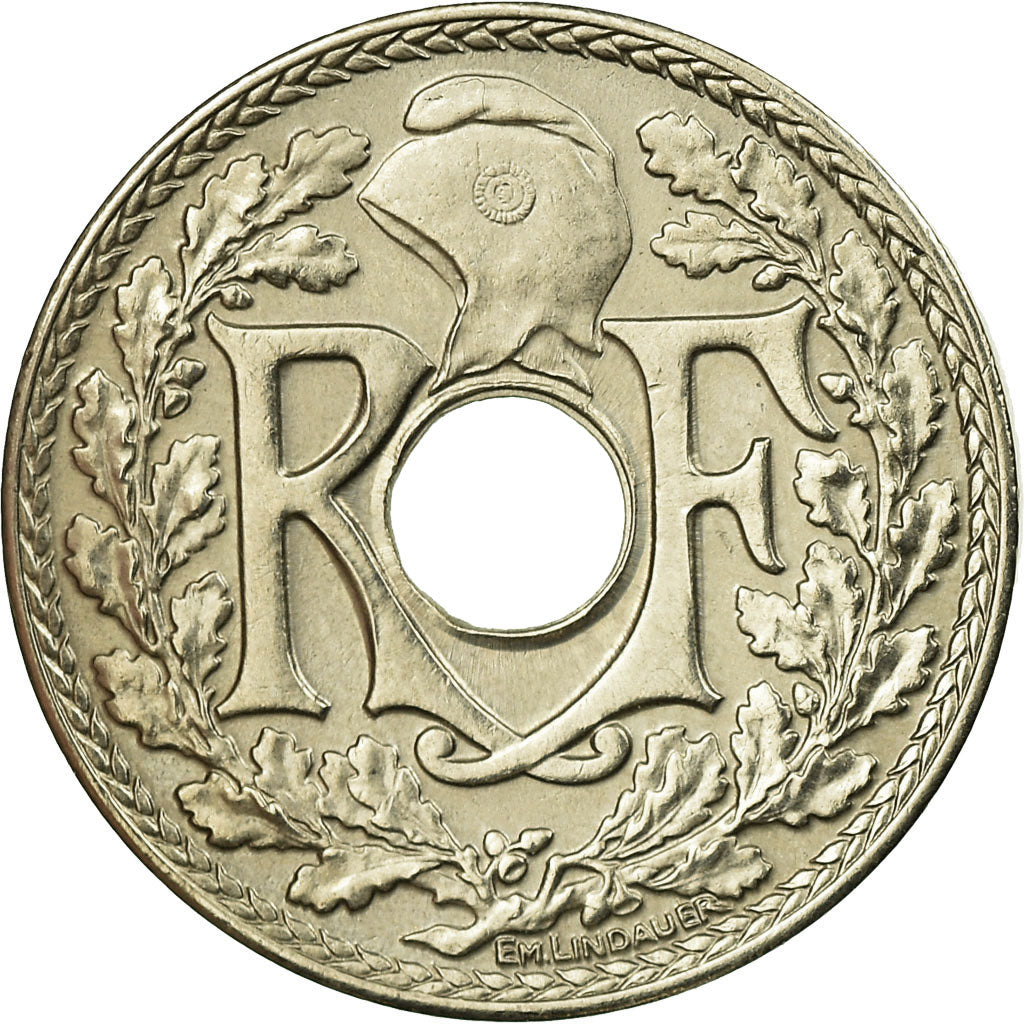 Coin, France, Lindauer, 10 Centimes, 1938, EF(40-45), Nickel-Bronze, KM:889.1