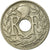 Moneta, Francja, Lindauer, 5 Centimes, 1922, VF(30-35), Miedź-Nikiel, KM:875