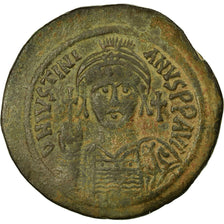 Coin, Justinian I, Follis, Nicomedia, EF(40-45), Copper, Sear:201