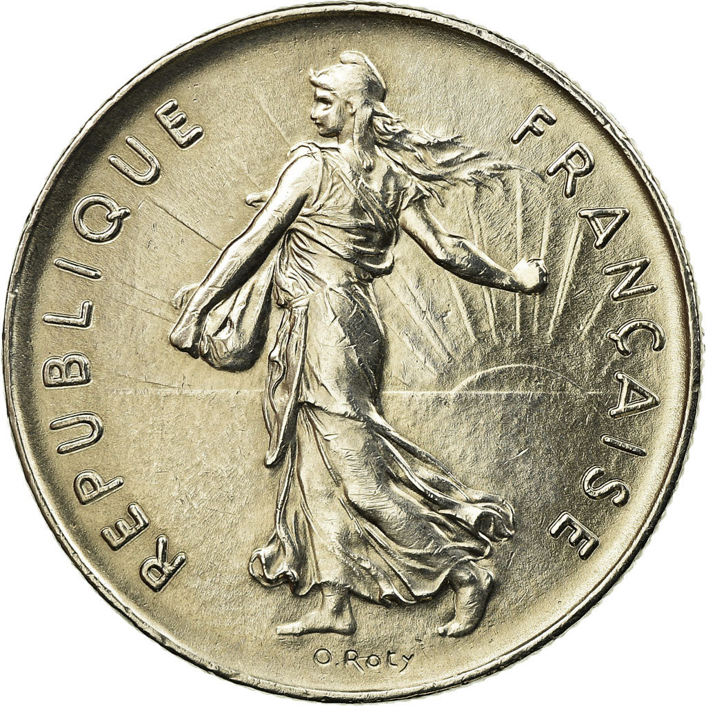 Monnaie, France, Semeuse, 5 Francs, 1975, Paris, TTB, Nickel Clad Copper-Nickel