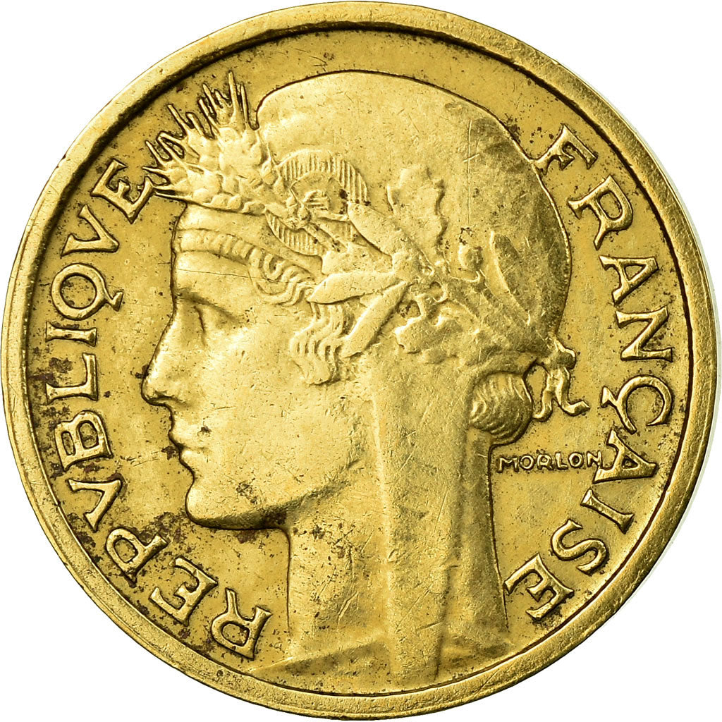 Coin, France, Morlon, 50 Centimes, 1936, EF(40-45), Aluminum-Bronze, KM:894.1