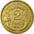 Moeda, França, Morlon, 2 Francs, 1941, EF(40-45), Alumínio-Bronze, KM:886