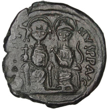 Justin II 565-578, Follis, Nicomedia, EF(40-45), Copper, Sear #369, 13.85