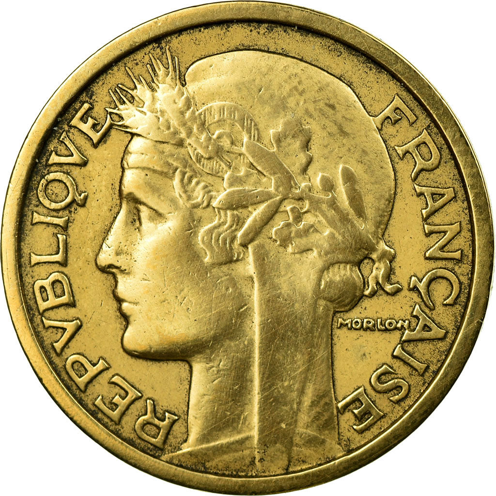 Coin, France, Morlon, Franc, 1933, VF(30-35), Aluminum-Bronze, KM:885