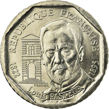 Coin, France, Pasteur, 2 Francs, 1995, MS(60-62), Nickel, KM:1119, Gadoury:549