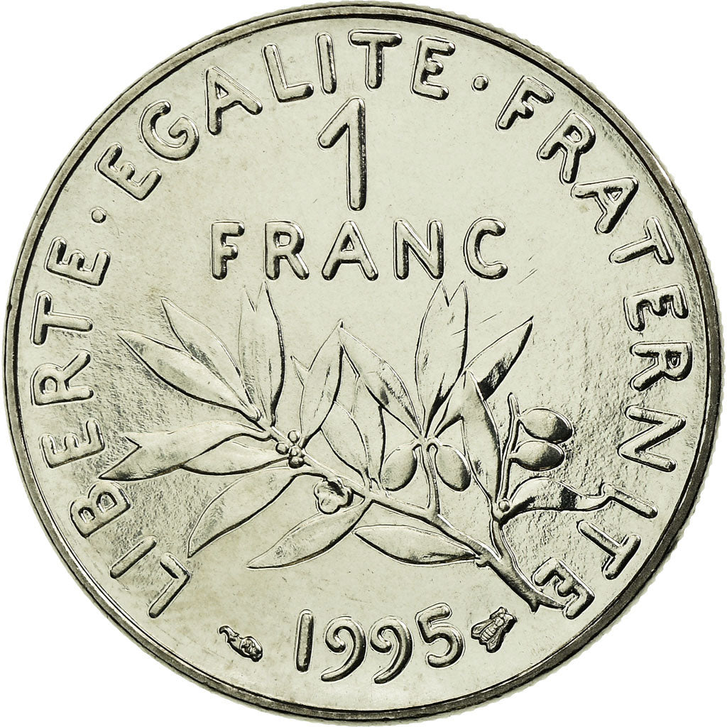 Monnaie, France, Semeuse, Franc, 1995, Paris, SUP+, Nickel, Gadoury:474
