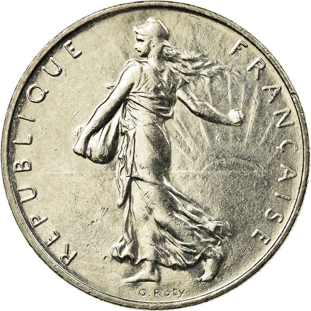 Coin, France, Semeuse, Franc, 1994, Paris, EF(40-45), Nickel, KM:925.1