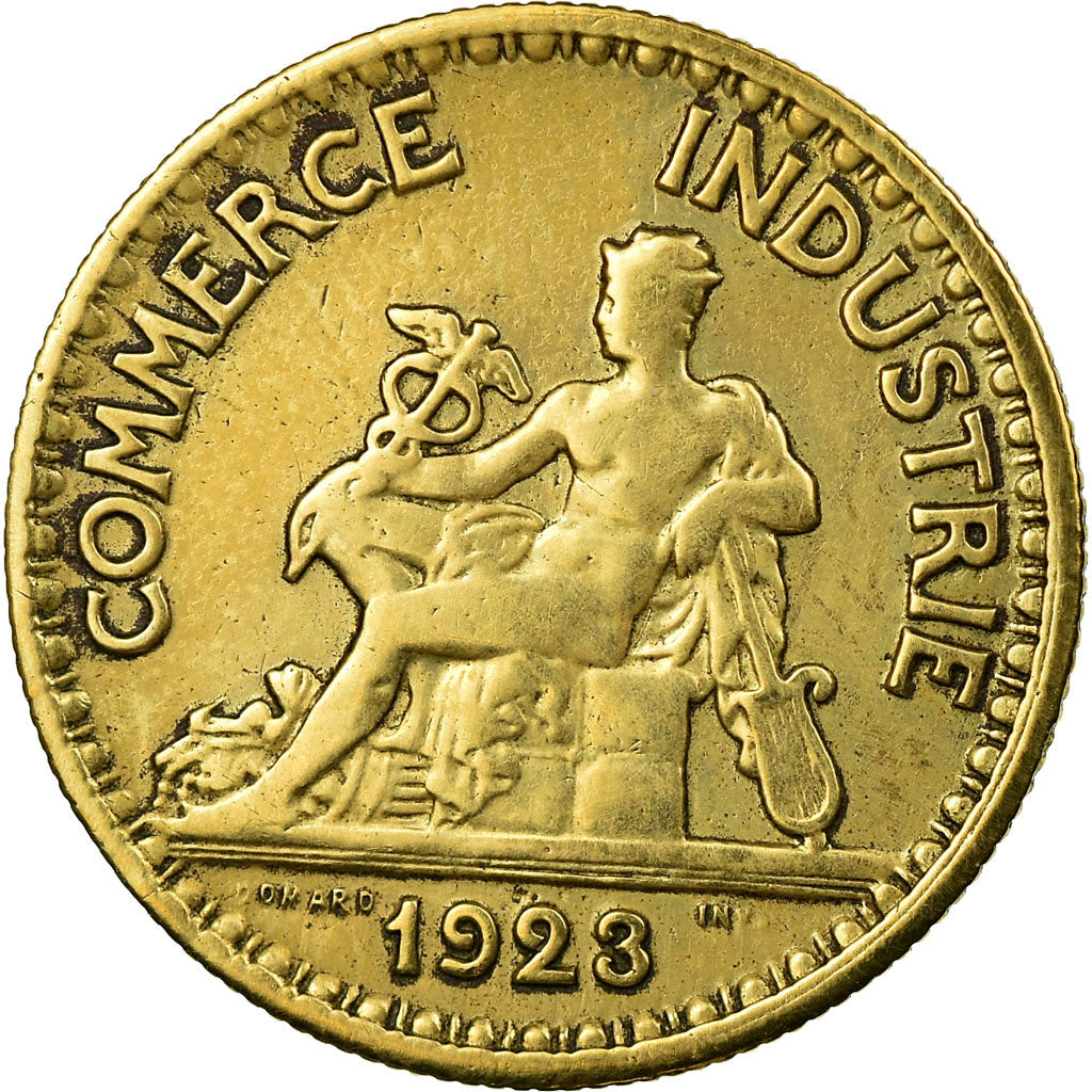 Coin, France, Chambre de commerce, 50 Centimes, 1923, VF(30-35)