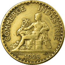 Coin, France, Chambre de commerce, Franc, 1925, Paris, VF(20-25)