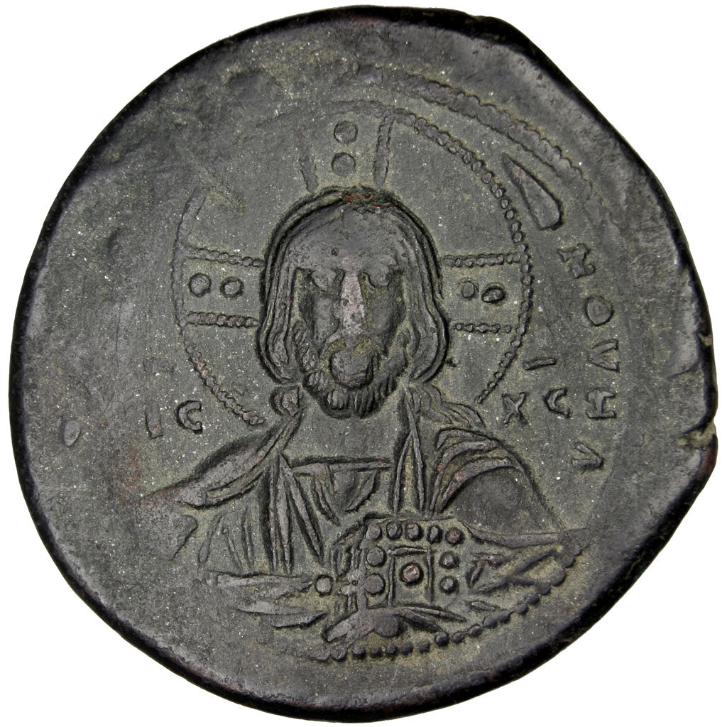 Basil II, Bulgaroktonos 976-1025, Follis, Constantinople, EF(40-45), Copper,...