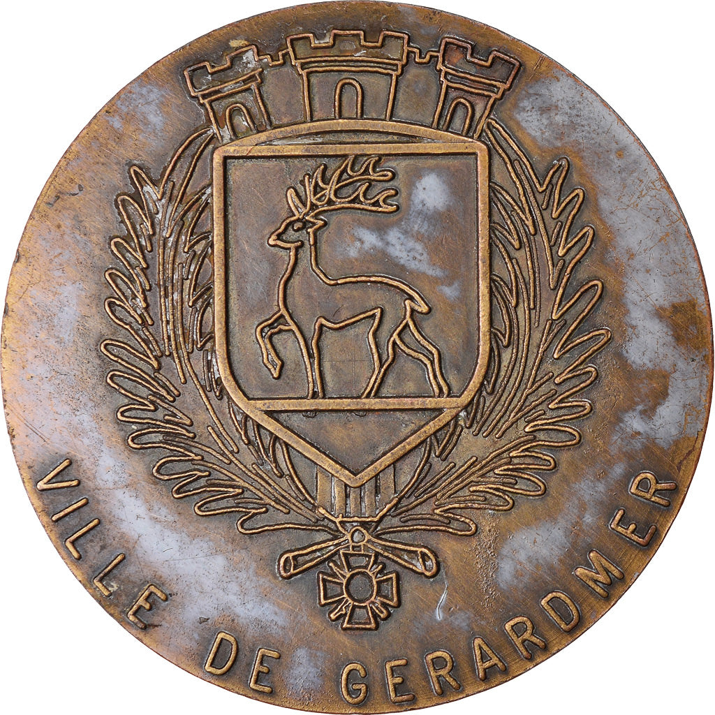 France, Médaille, Ville de Gérardmer, Société des Fêtes, TTB+, Bronze
