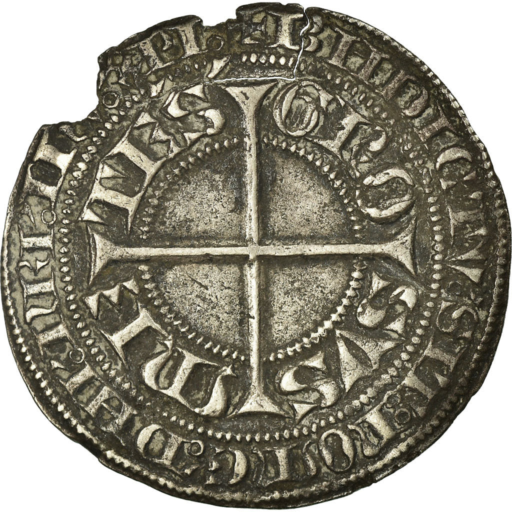 Coin, France, Gros, Metz, EF(40-45), Silver, Boudeau:1641