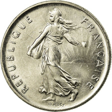 Coin, France, Semeuse, 5 Francs, 1993, Paris, MS(60-62), Nickel Clad